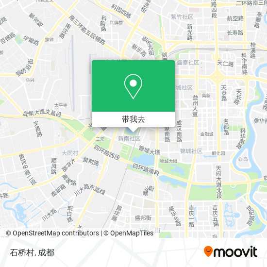 石桥村地图