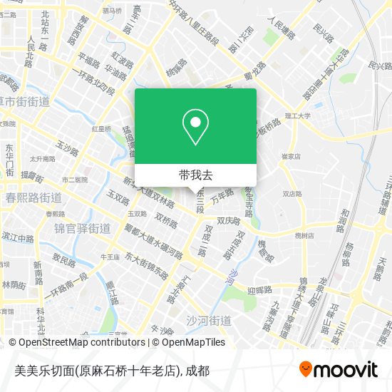 美美乐切面(原麻石桥十年老店)地图