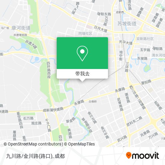 九川路/金川路(路口)地图