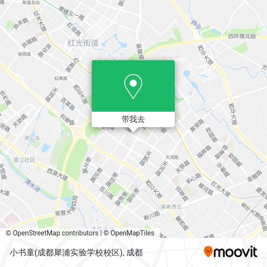 小书童(成都犀浦实验学校校区)地图