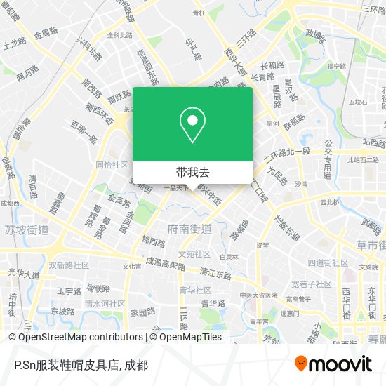 P.Sn服装鞋帽皮具店地图