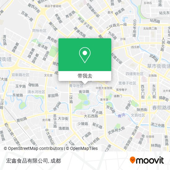 宏鑫食品有限公司地图