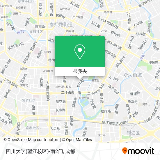 四川大学(望江校区)-南2门地图