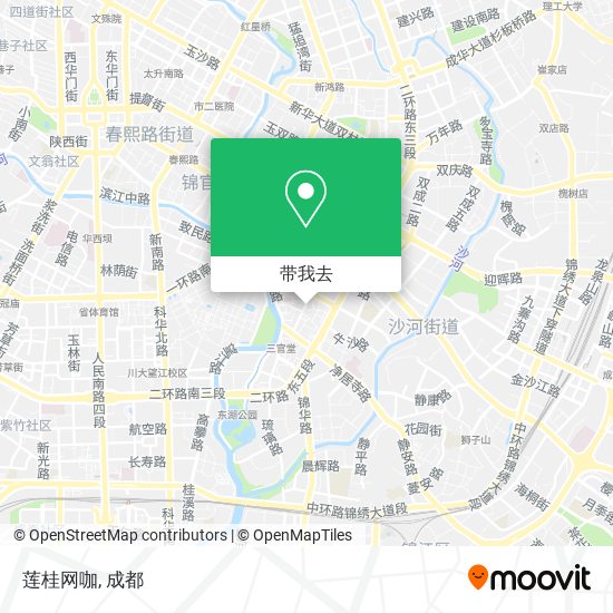 莲桂网咖地图