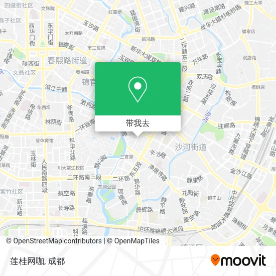 莲桂网咖地图
