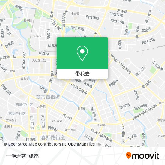 一泡岩茶地图