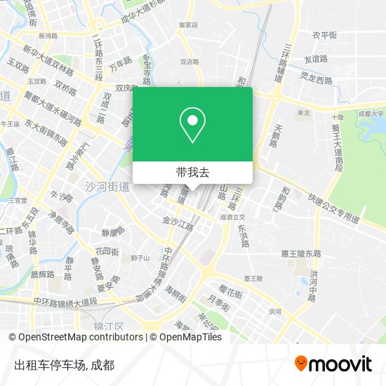 出租车停车场地图