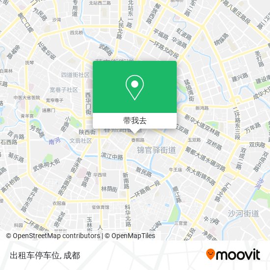 出租车停车位地图