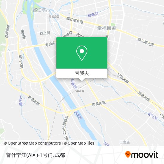 普什宁江(A区)-1号门地图