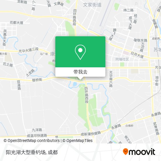 阳光湖大型垂钓场地图