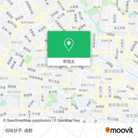佰味抄手地图