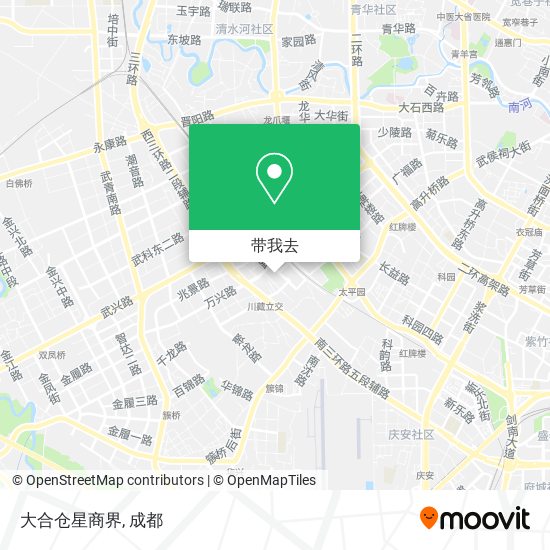 大合仓星商界地图