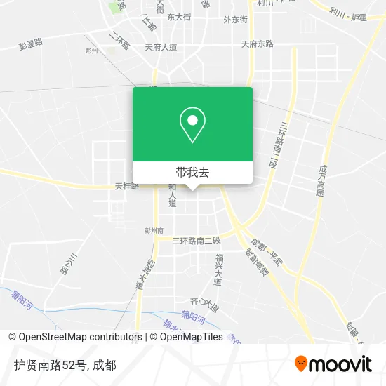 护贤南路52号地图