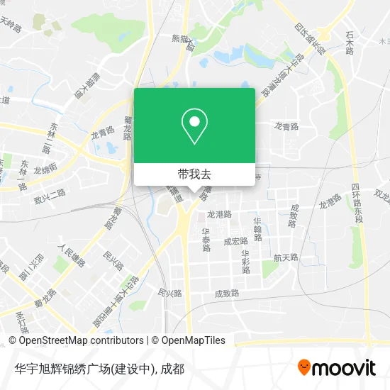 华宇旭辉锦绣广场(建设中)地图