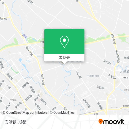 安靖镇地图