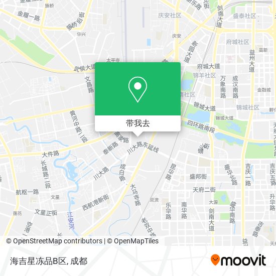 海吉星冻品B区地图