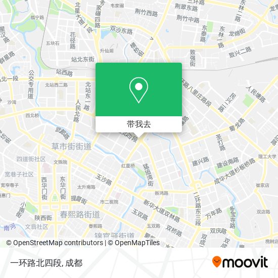 一环路北四段地图
