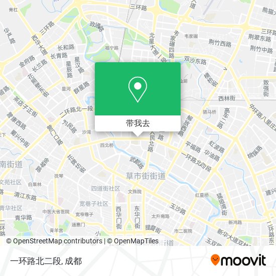 一环路北二段地图