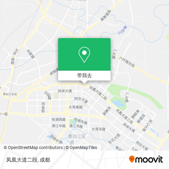 凤凰大道二段地图