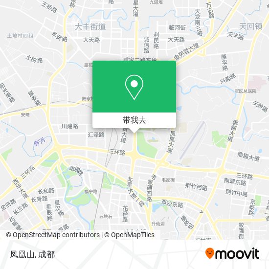 凤凰山地图