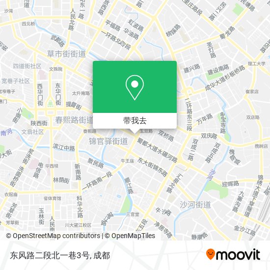 东风路二段北一巷3号地图