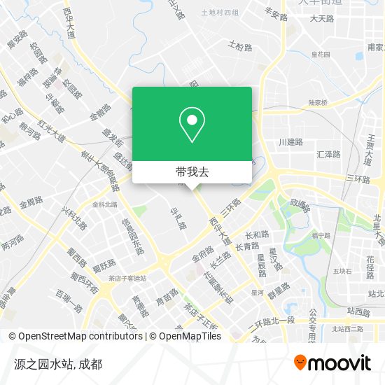 源之园水站地图