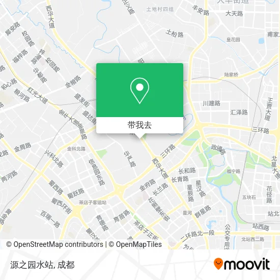 源之园水站地图