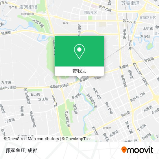 颜家鱼庄地图