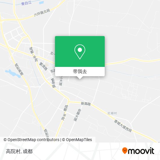 高院村地图