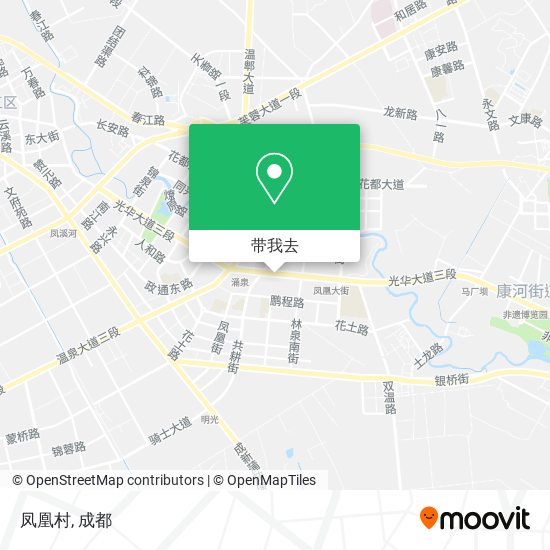 凤凰村地图