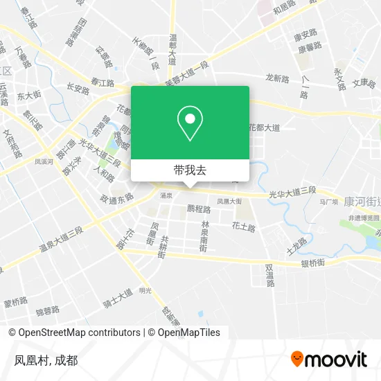 凤凰村地图