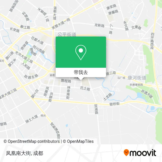 凤凰南大街地图