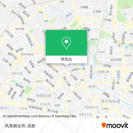 凤凰栖会所地图