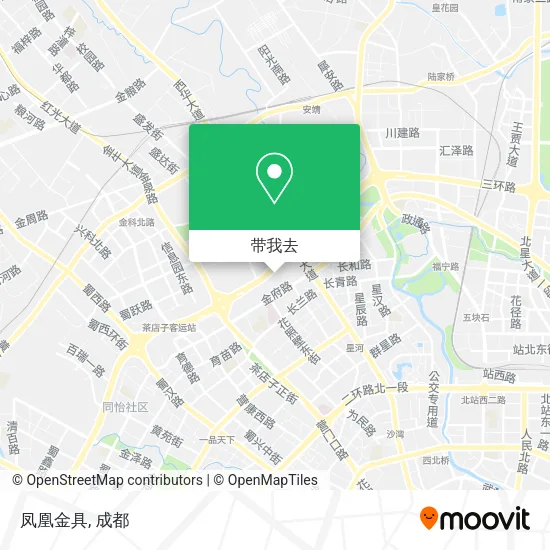 凤凰金具地图