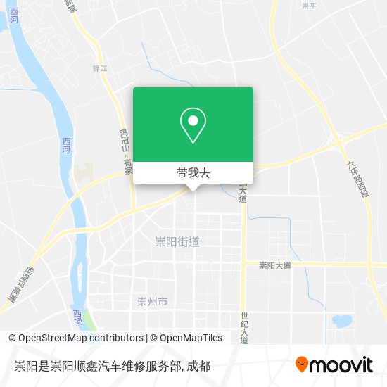 崇阳是崇阳顺鑫汽车维修服务部地图
