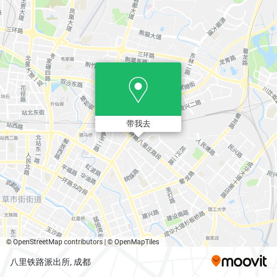 八里铁路派出所地图
