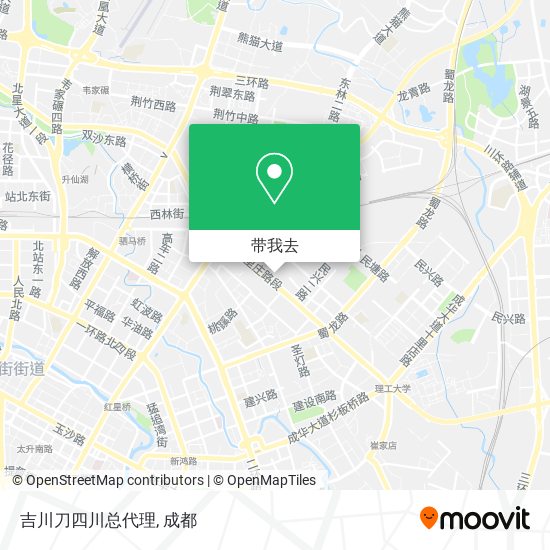 吉川刀四川总代理地图