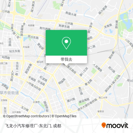 飞龙小汽车修理厂-东北门地图