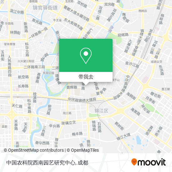 中国农科院西南园艺研究中心地图