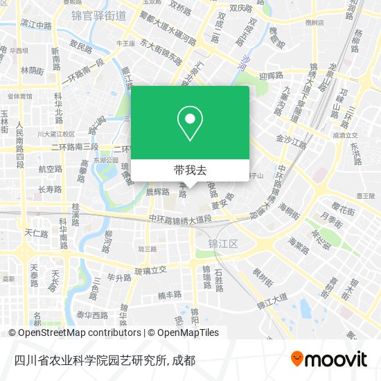 四川省农业科学院园艺研究所地图