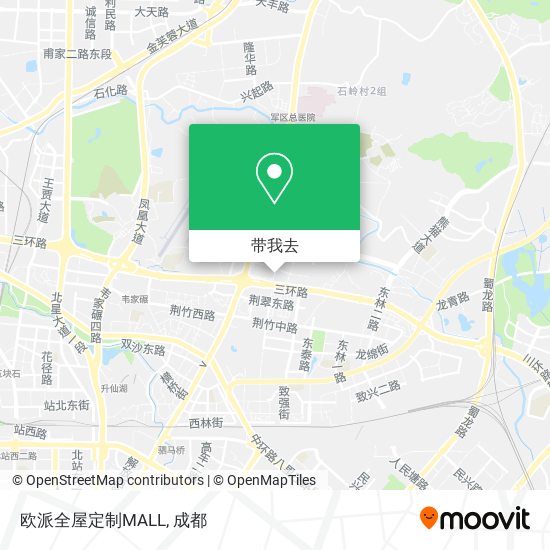 欧派全屋定制MALL地图