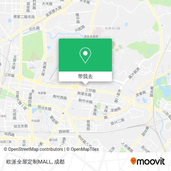 欧派全屋定制MALL地图