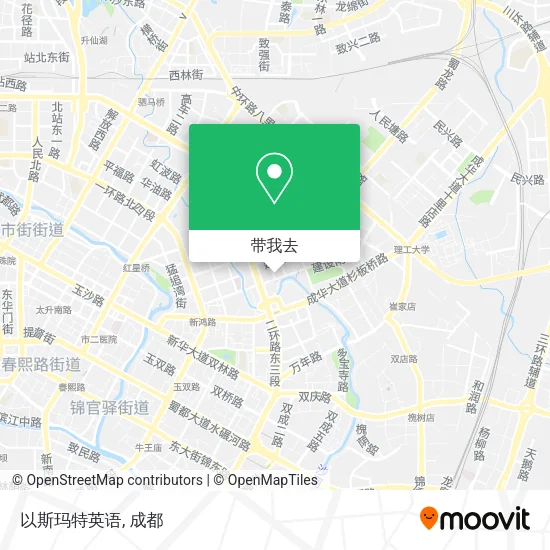 以斯玛特英语地图
