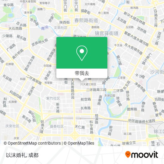 以沫婚礼地图