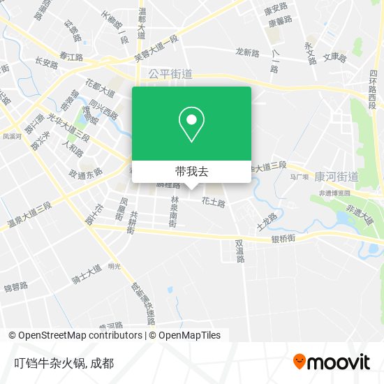 叮铛牛杂火锅地图