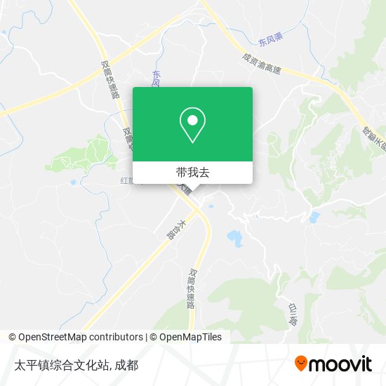 太平镇综合文化站地图