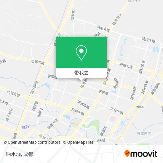 响水堰地图