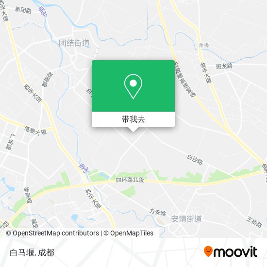 白马堰地图