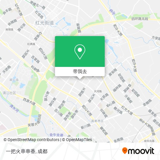一把火串串香地图