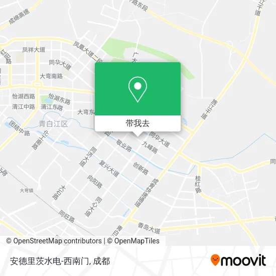 安德里茨水电-西南门地图